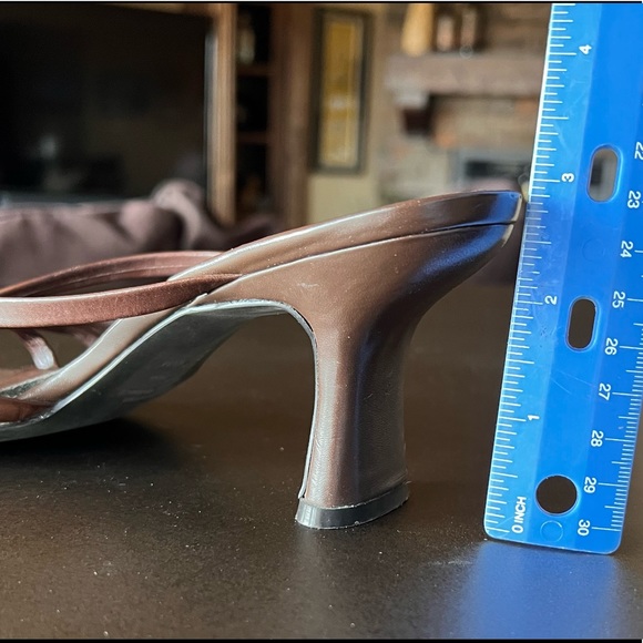 Simple Women’s Brown Slip-On Heel - Picture 6 of 8